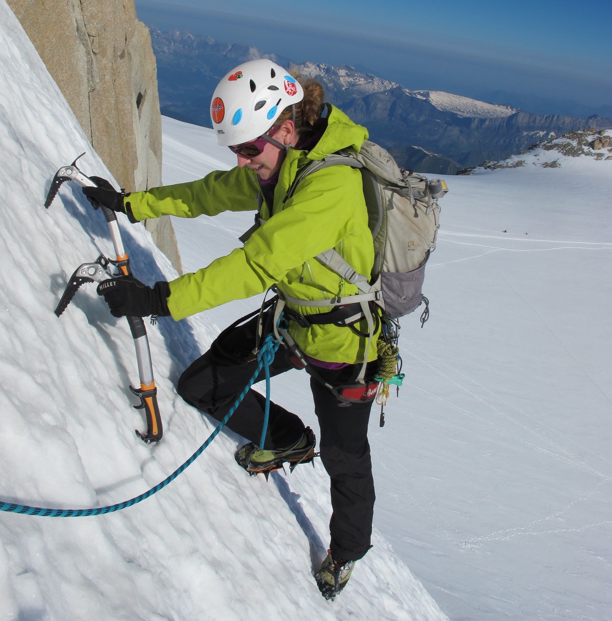 L Alpiniste L Utilise Pour S Attacher