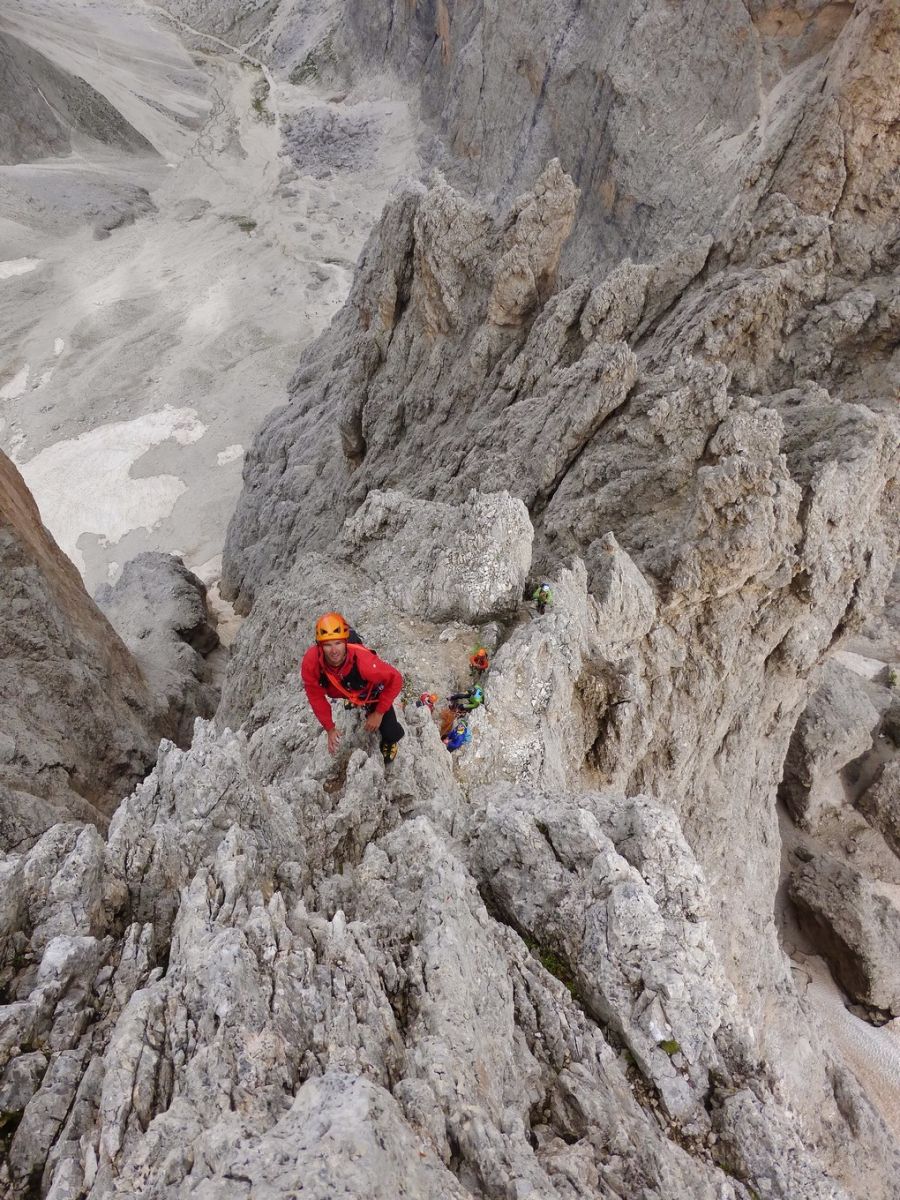 dolomites,escalade,canazei,,sassolungo,guide,haute,montagne,mountain,guide,rock climbing,climbing,tofanes,pulice,catinacicio,voies,terrain,aventure,classic,route,alta,badia,guide